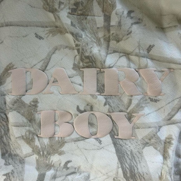 Dairy Boy Woodland Camo Hoodie - Picture 6 of 8
